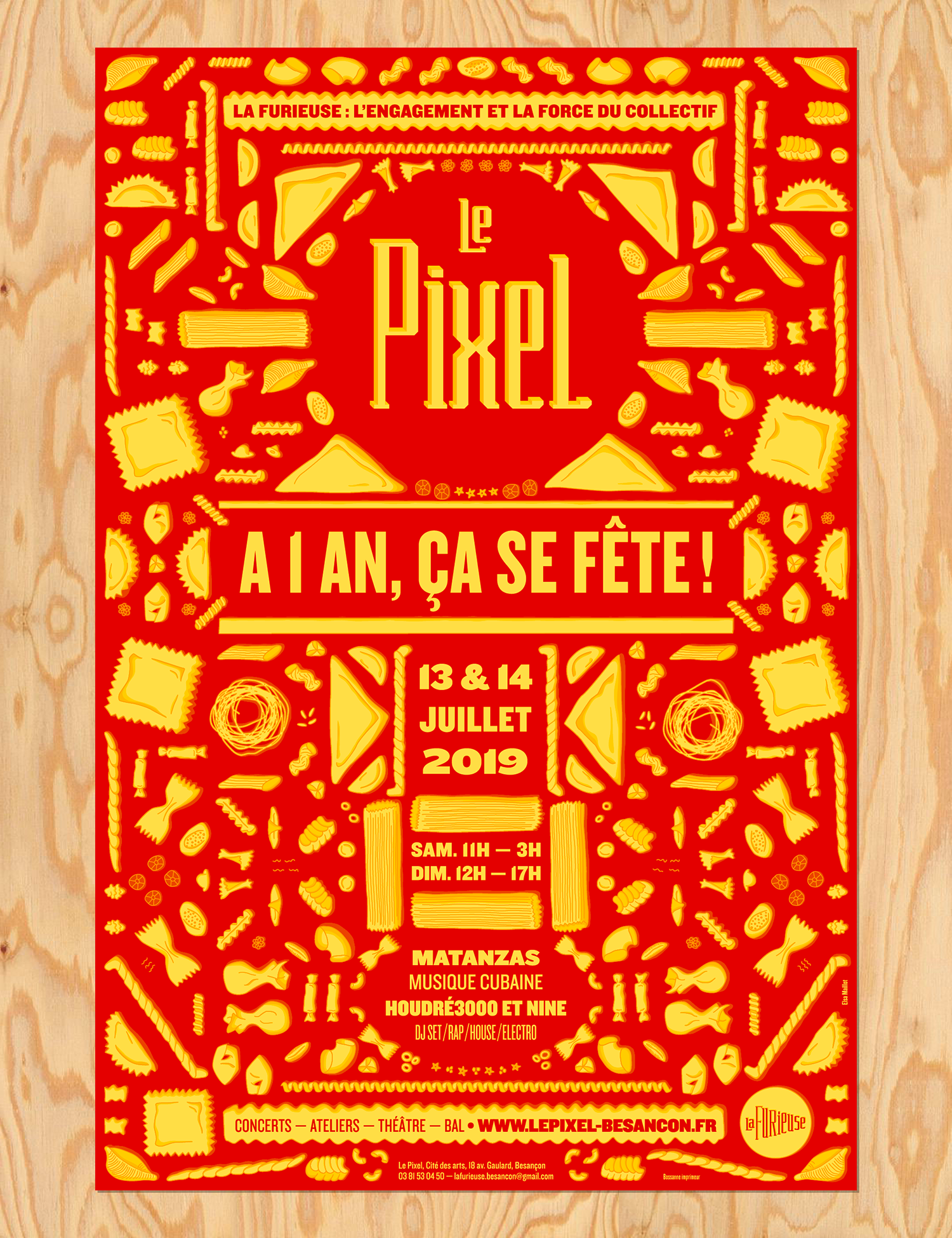 affiche 1 an