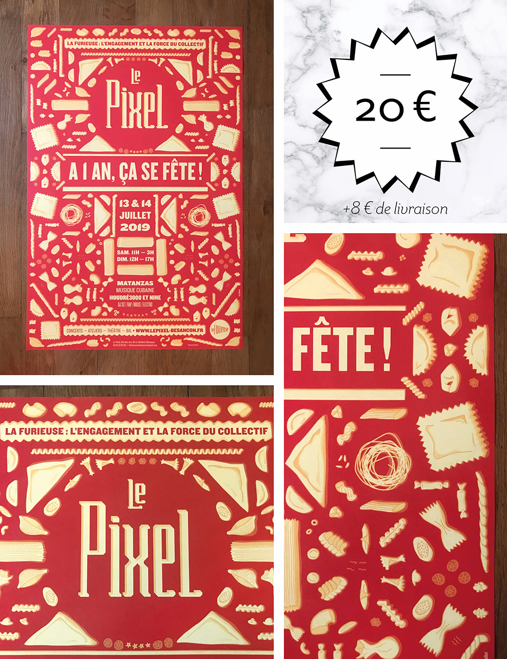 affiche pixel